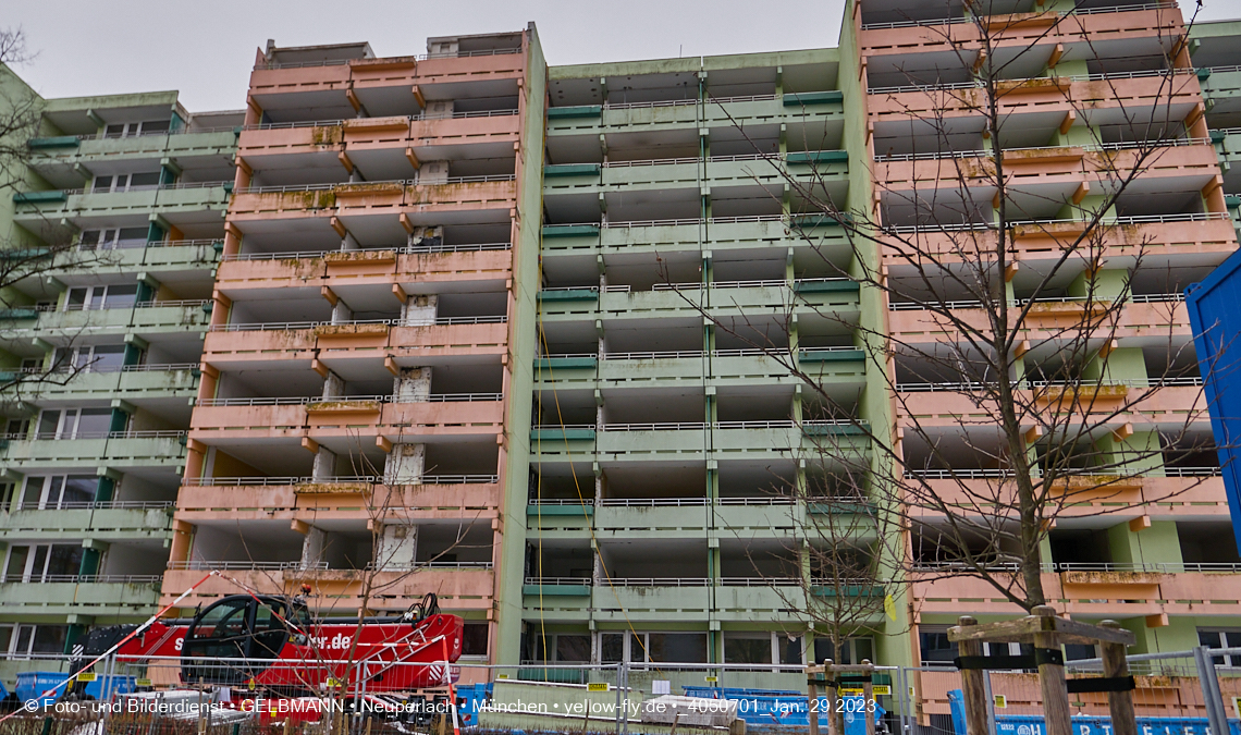 29.01.2023 - Sanierung Kurt-Eisner-Straße in Neuperlach